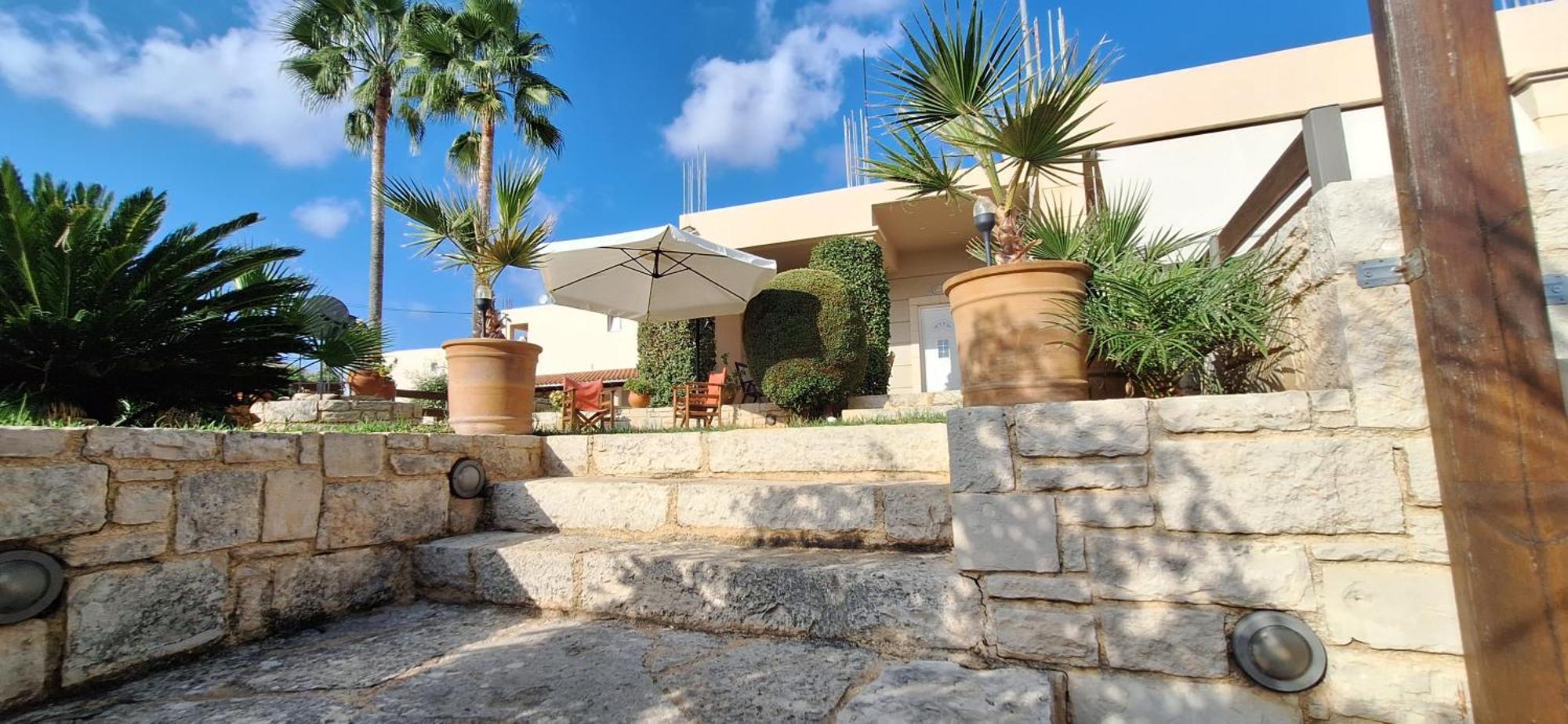 Modern Villa In Chania Perivólia 外观 照片