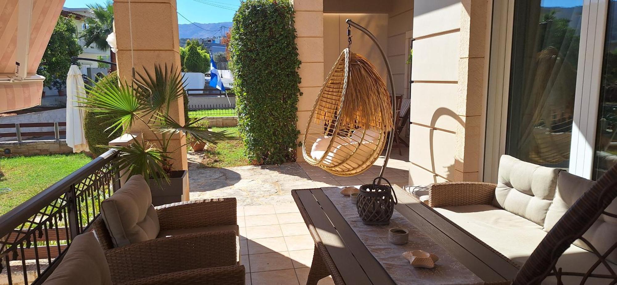 Modern Villa In Chania Perivólia 外观 照片